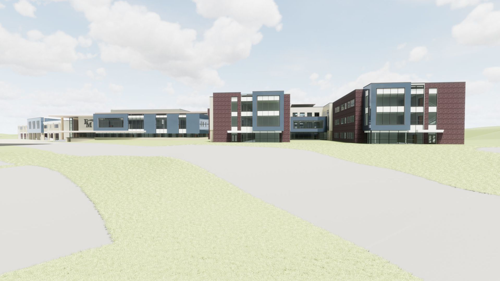 Penn Manor High School rendering
